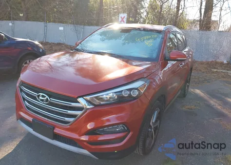 2017 Hyundai Tucson Limited из США, поврежденный, VIN KM8J3CA27HU377373